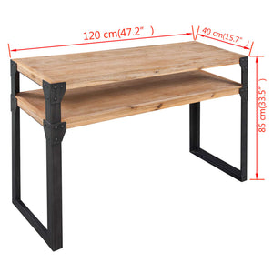 Τραπέζι Κονσόλα 120 x 40 x 85 εκ. από Μασίφ Ξύλο Ακακίας - PAKOBAZAAR