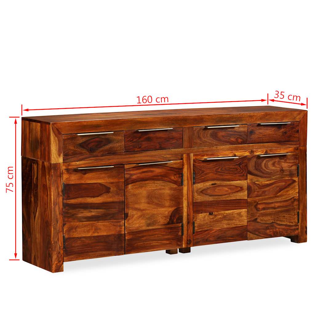 Μπουφές 160 x 35 x 75 εκ. από Μασίφ Ξύλο Ακακίας - Pakobazaar