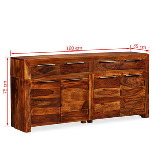 Μπουφές 160 x 35 x 75 εκ. από Μασίφ Ξύλο Ακακίας - Pakobazaar