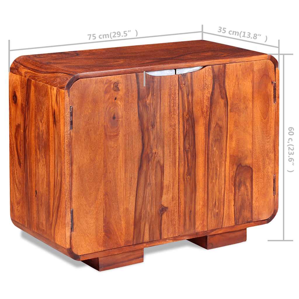 Ντουλάπι 75 x 35 x 60 εκ. από Μασίφ Ξύλο Ακακίας - Pakobazaar