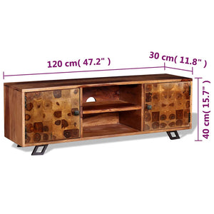 Έπιπλο Τηλεόρασης 120 x 30 x 40 εκ. από Μασίφ Ξύλο Ακακίας