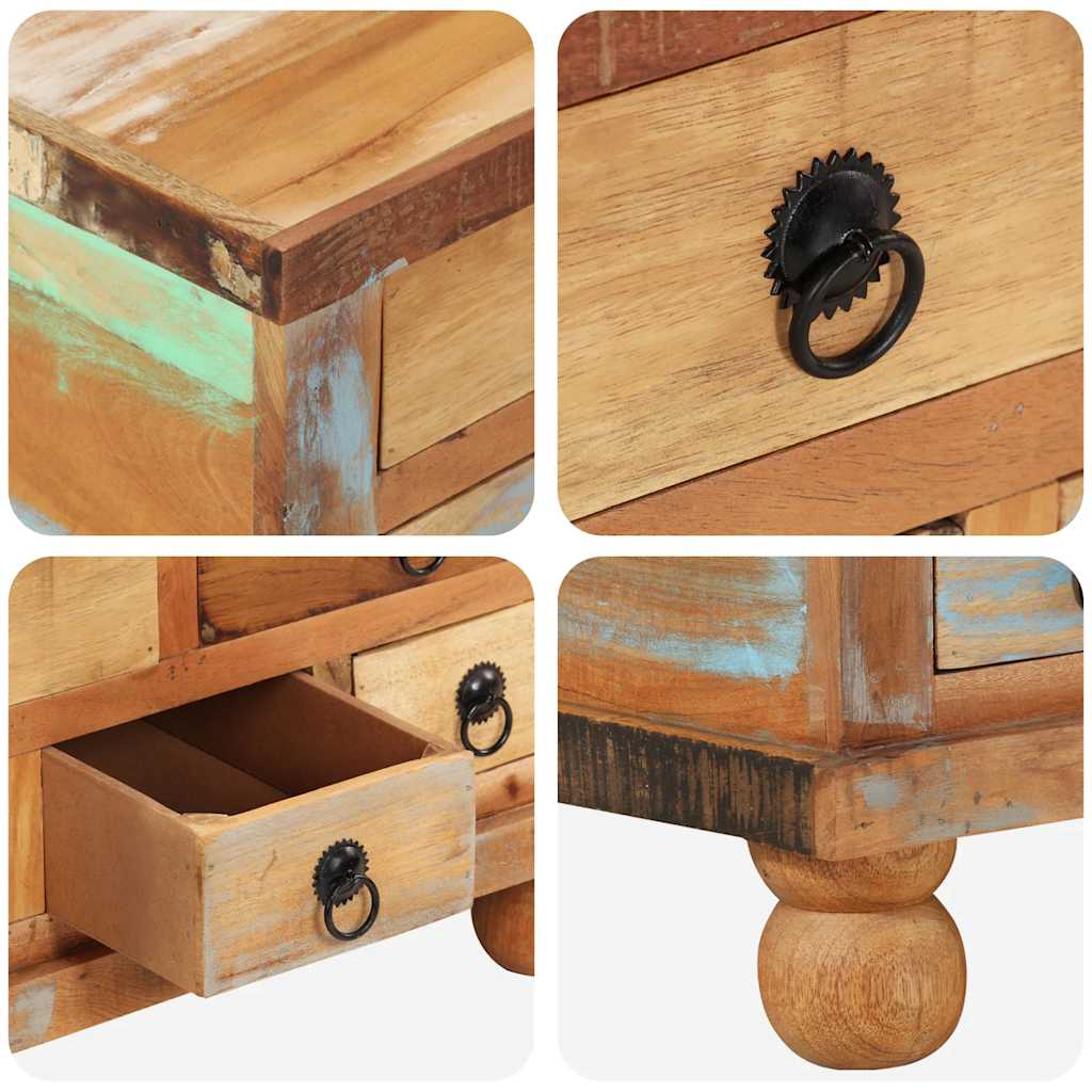 Τραπεζάκι Σαλονιού 70 x 70 x 38 εκ. από Ανακυκλωμένο Ξύλο - PAKOBAZAAR