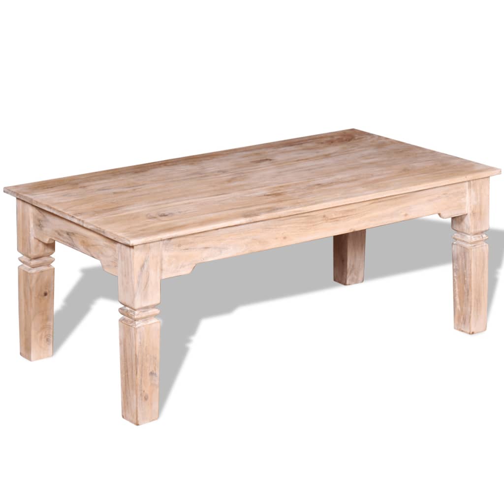 Τραπεζάκι Σαλονιού 110 x 60 x 45 εκ. από Ξύλο Ακακίας - Pakobazaar