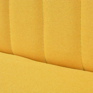 Καναπές Κίτρινος 117 x 55,5 x 77 εκ. Υφασμάτινος - PAKOBAZAAR