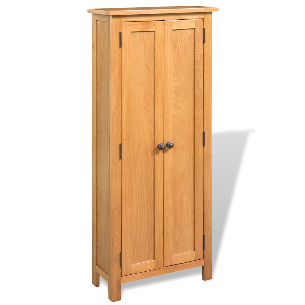 Ντουλάπα Αποθήκευσης 50 x 22 x 122 εκ. από Μασίφ Ξύλο Δρυός