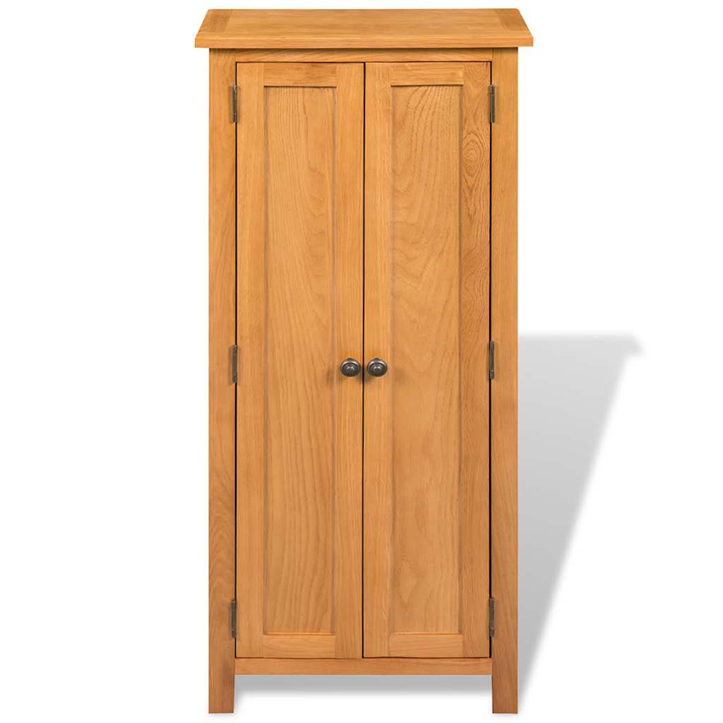 Ντουλάπα Αποθήκευσης 50 x 22 x 122 εκ. από Μασίφ Ξύλο Δρυός