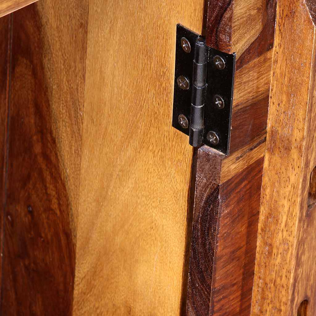 Γραφείο με 1 Συρτάρι και 1 Ντουλάπι από Μασίφ Ξύλο Ακακίας - PAKOBAZAAR