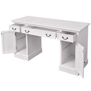 Γραφείο Δύο Όψεων Λευκό 140 x 48 x 80 εκ. - Pakobazaar