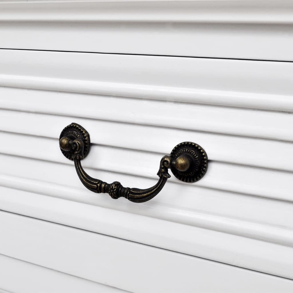 Γραφείο Δύο Όψεων Λευκό 140 x 48 x 80 εκ. - PAKOBAZAAR