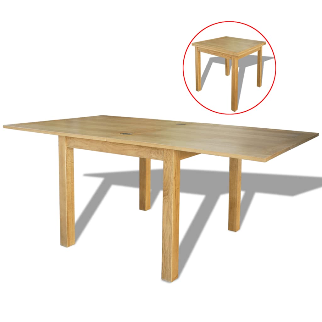 Τραπέζι Επεκτεινόμενο 170 x 85 x 75 εκ. Δρύινο - PAKOBAZAAR