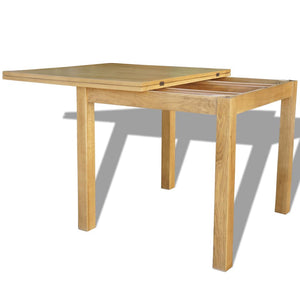 Τραπέζι Επεκτεινόμενο 170 x 85 x 75 εκ. Δρύινο - PAKOBAZAAR