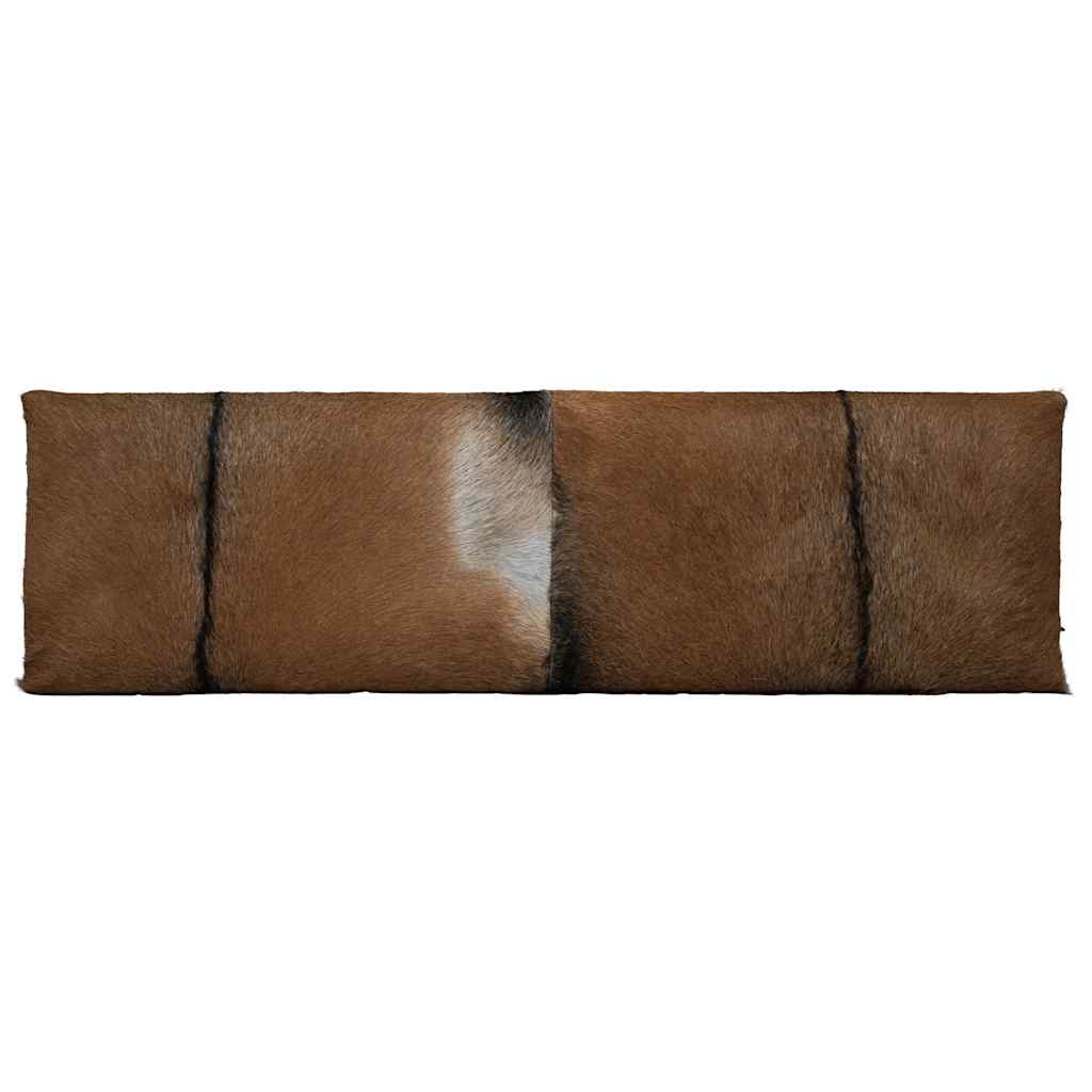 Παγκάκι από Δέρμα Κατσίκας / Ξύλο Teak - PAKOBAZAAR