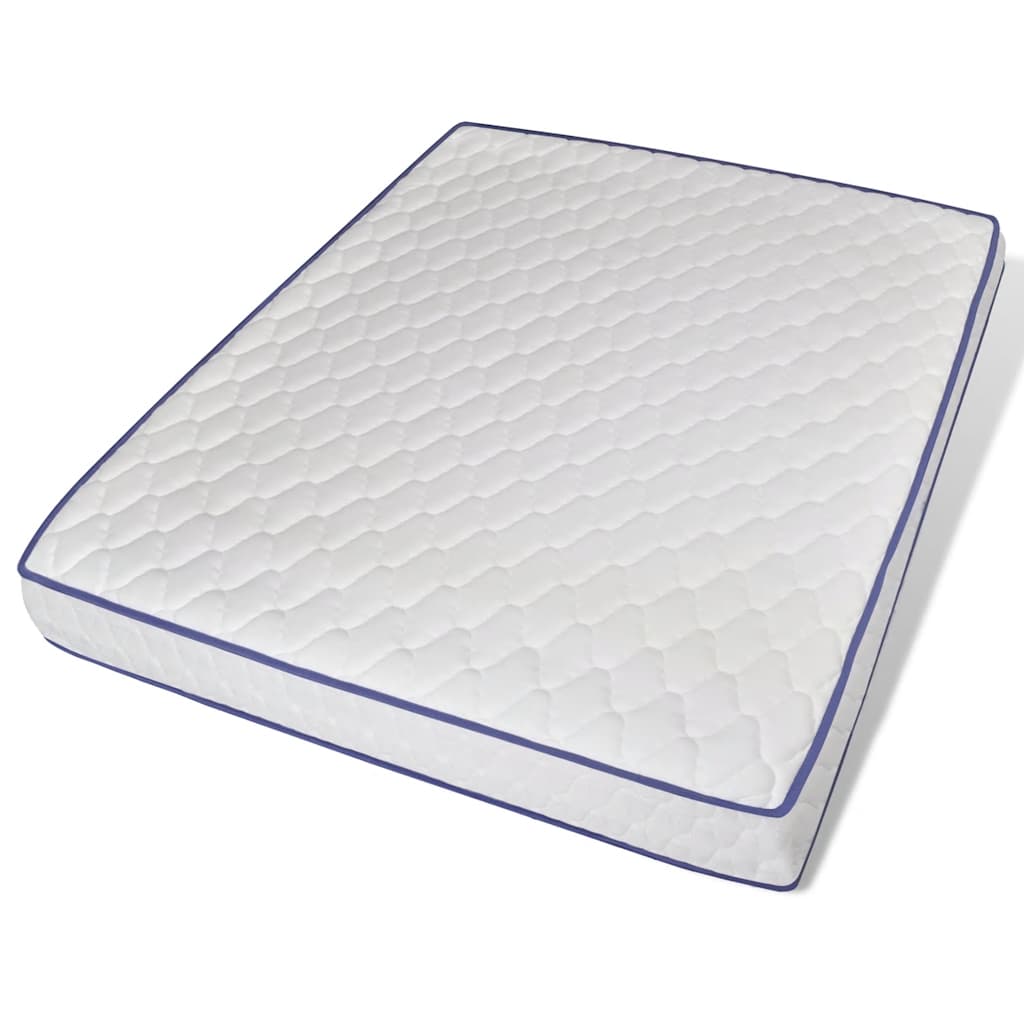 Κρεβάτι LED Μαύρο 160x200 εκ. Δερματίνη με Στρώμα Αφρού Μνήμης - Pakobazaar