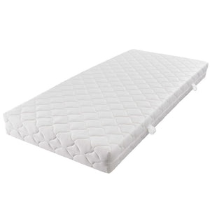 Κρεβάτι Γκρι 160 x 200 εκ. Μεταλλικό με Στρώμα