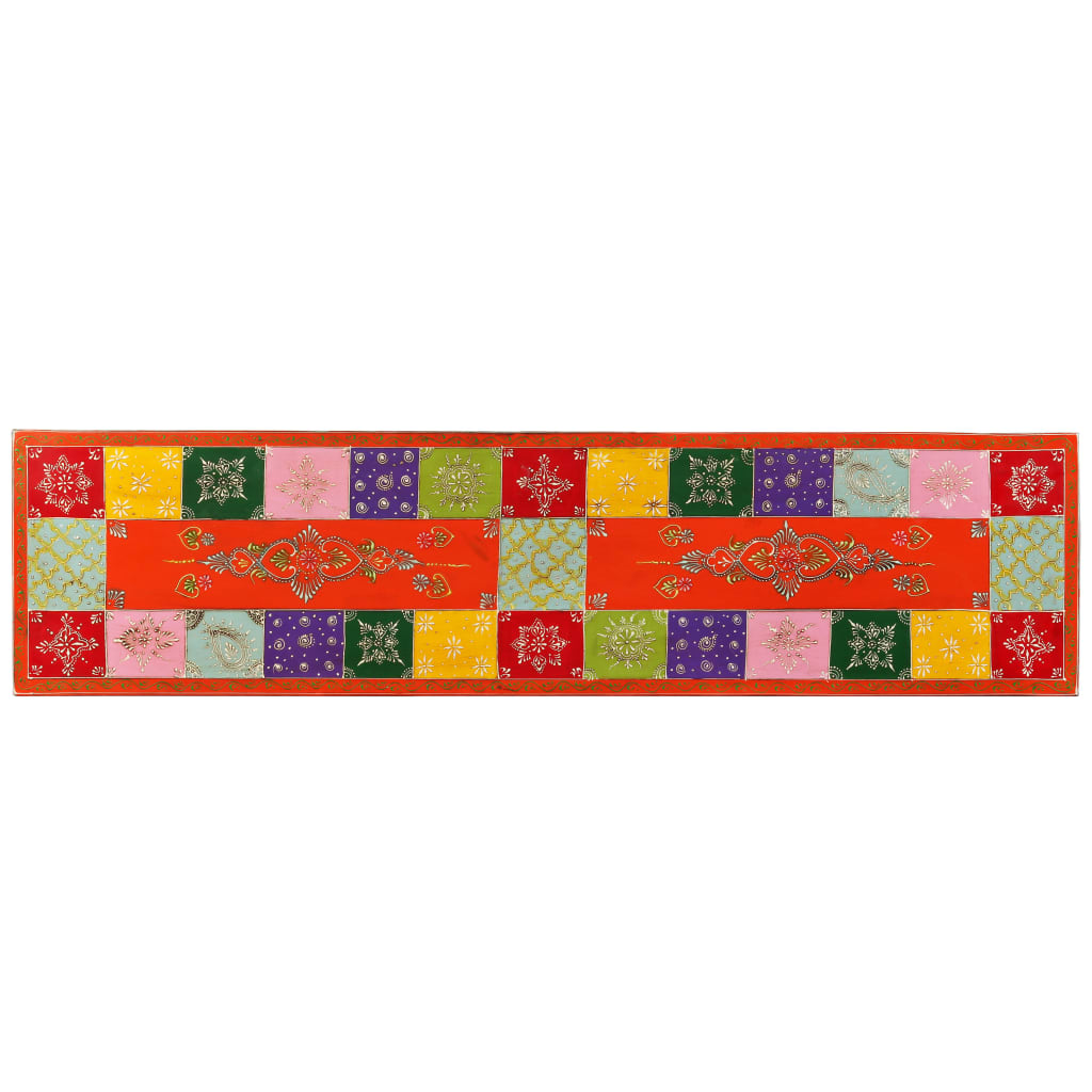 Έπιπλο Τηλεόρασης με Χειροπ. Λεπτομέρειες από Μασίφ Ξύλο Μάνγκο - PAKOBAZAAR