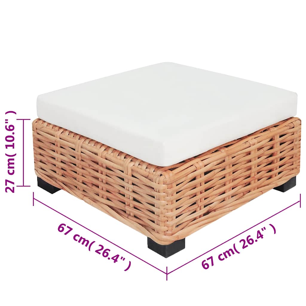 Σετ Καναπέ 16 Τεμαχίων από Γνήσιο Ρατάν - PAKOBAZAAR