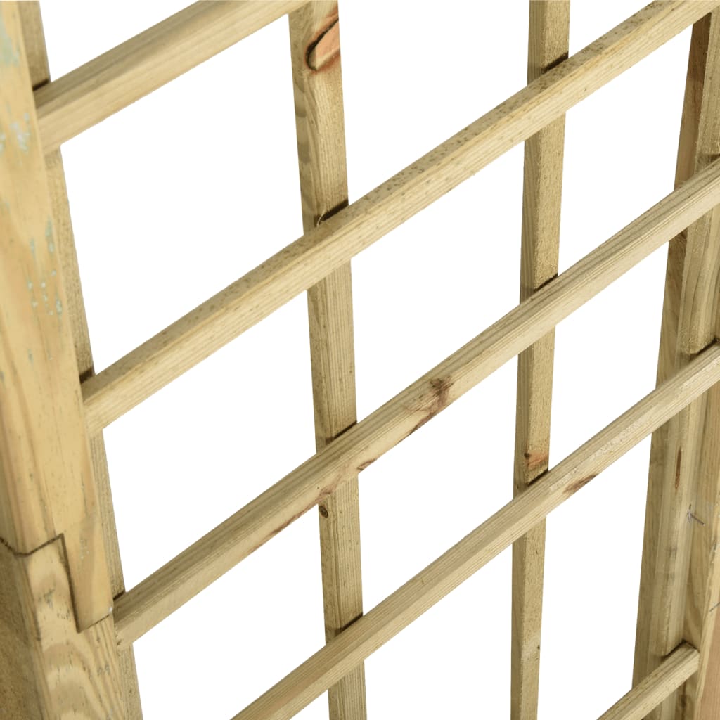 Καφασωτό Αψίδα από Πράσινο Εμποτισμένο Ξύλο Πεύκου