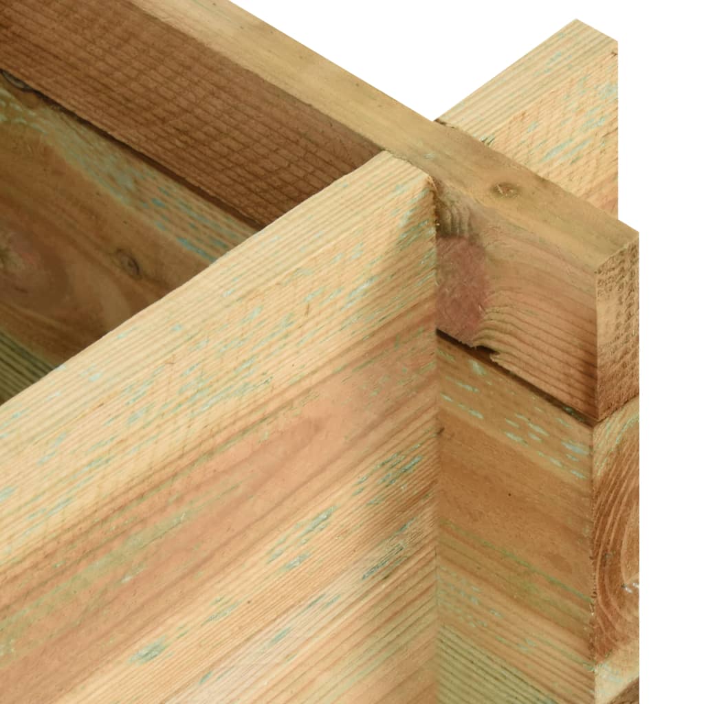 Ζαρντινιέρα / Παρτέρι 40 εκ. από Εμποτισμένο Ξύλο Πεύκου - Pakobazaar