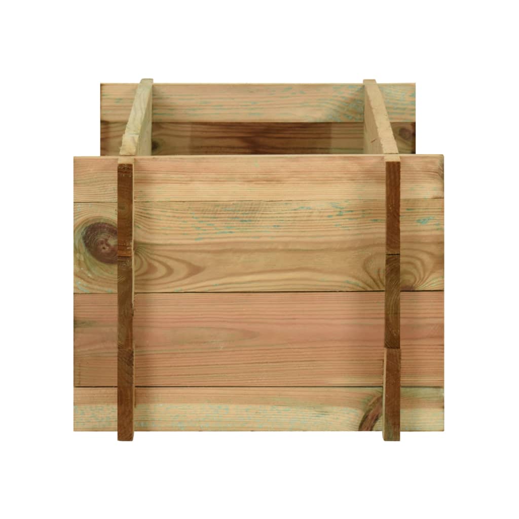 Ζαρντινιέρα / Παρτέρι 80 εκ. από Εμποτισμένο Ξύλο Πεύκου - Pakobazaar