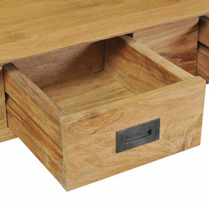 Τραπέζι Κονσόλα 90 x 30 x 80 εκ. από Μασίφ Ξύλο Teak - PAKOBAZAAR