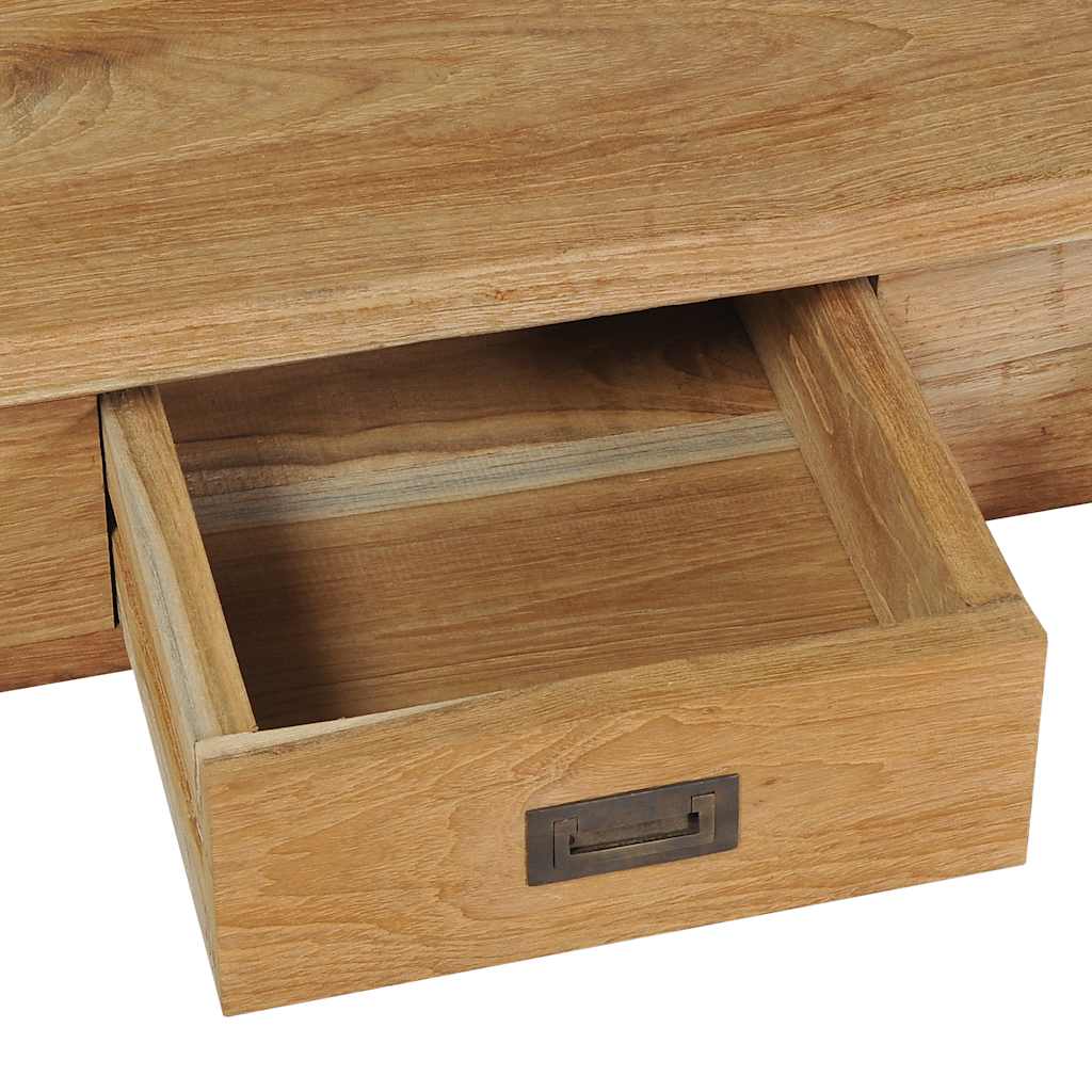 Τραπέζι Σαλονιού 110 x 60 x 35 εκ. από Μασίφ Ξύλο Teak - Pakobazaar