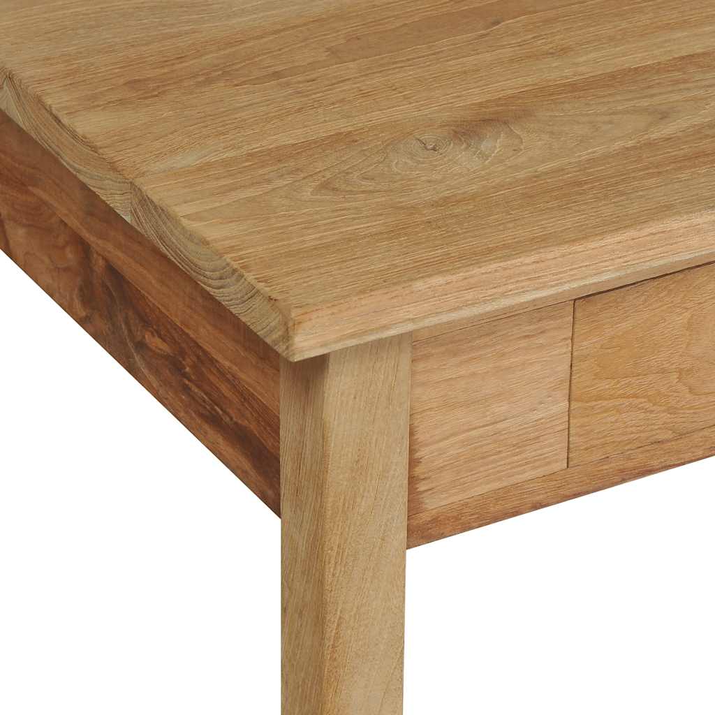 Τραπέζι Σαλονιού 110 x 60 x 35 εκ. από Μασίφ Ξύλο Teak - Pakobazaar