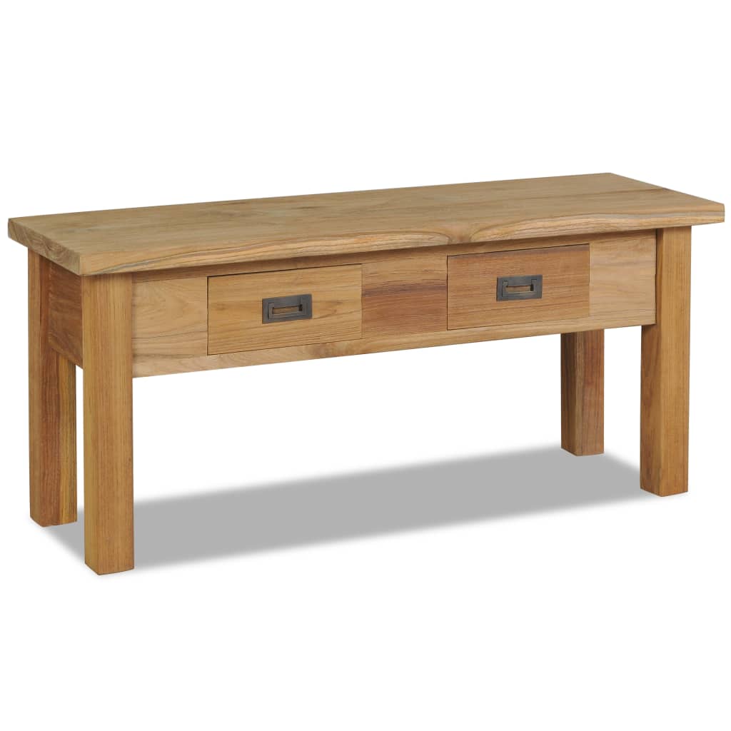 Πάγκος Χολ 90 x 30 x 40 εκ. από Μασίφ Ξύλο Teak - PAKOBAZAAR