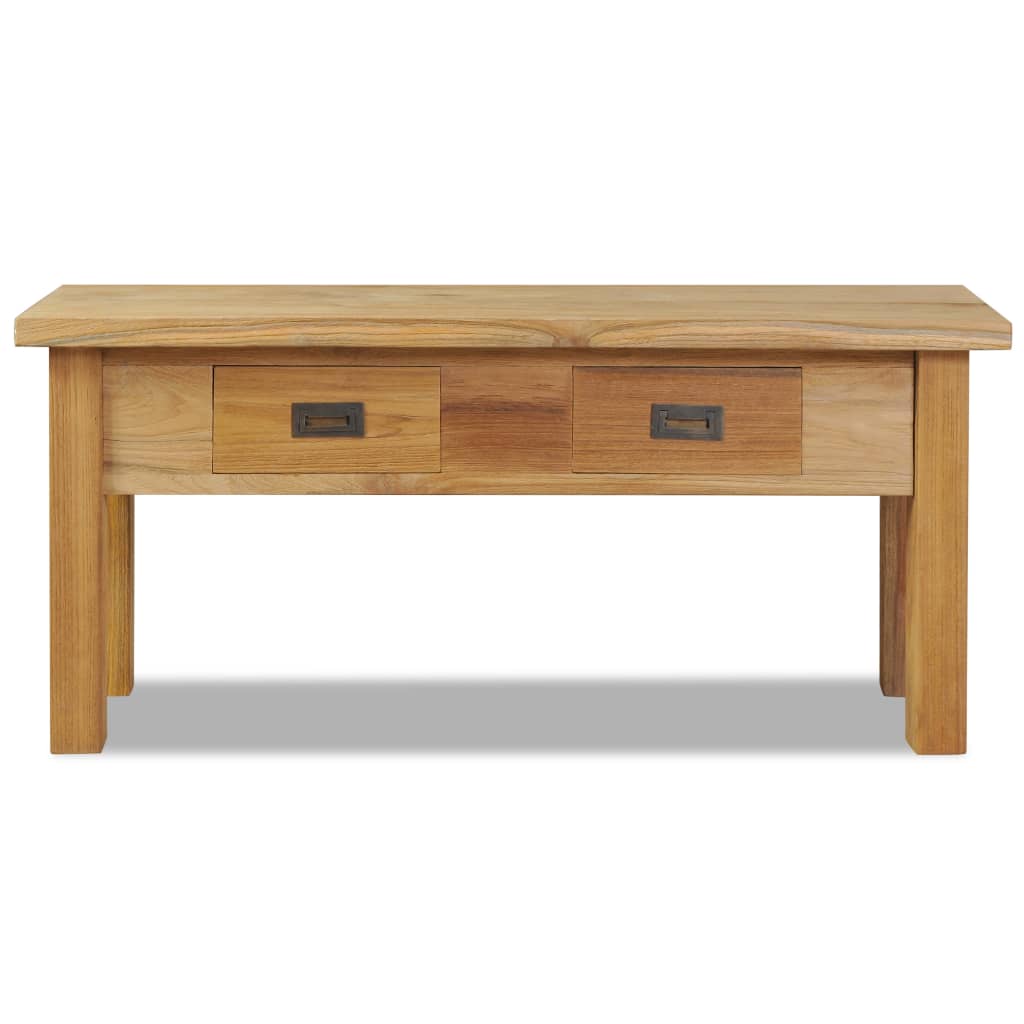Πάγκος Χολ 90 x 30 x 40 εκ. από Μασίφ Ξύλο Teak - PAKOBAZAAR