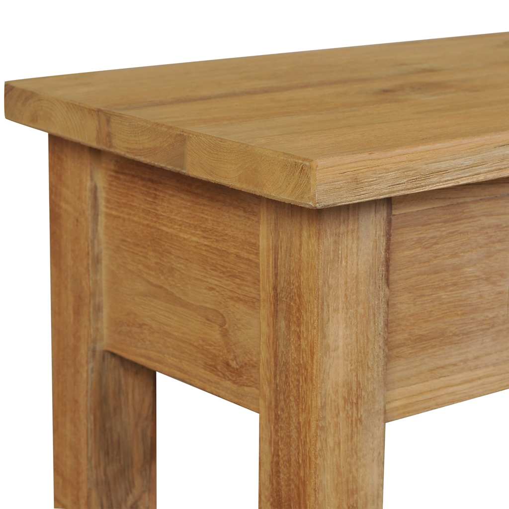 Πάγκος Χολ 90 x 30 x 40 εκ. από Μασίφ Ξύλο Teak - PAKOBAZAAR
