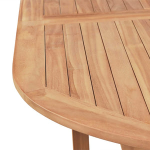 Τραπέζι Κήπου 180 x 90 x 75 εκ. από Μασίφ Ξύλο Teak