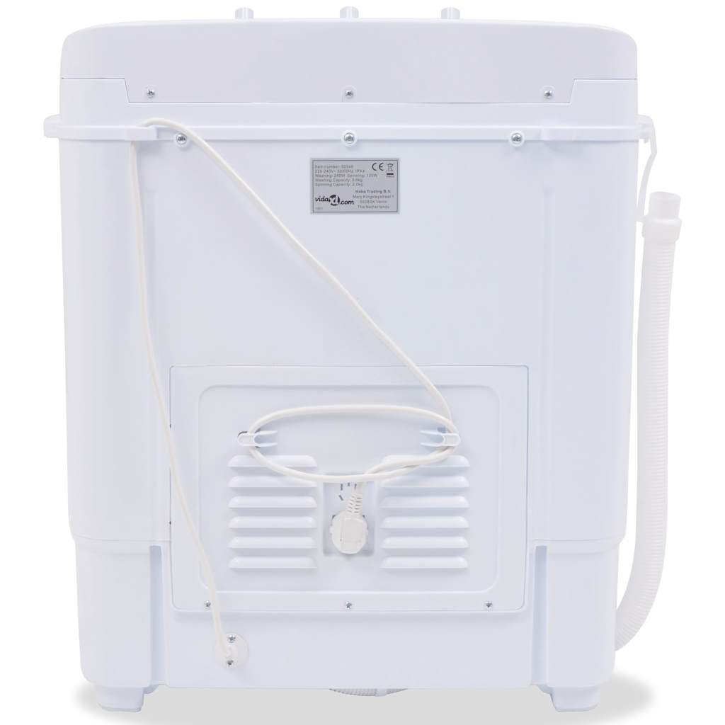 Πλυντήριο Ρούχων Mini Με Δύο Κάδους 5,6 κ. - Pakobazaar