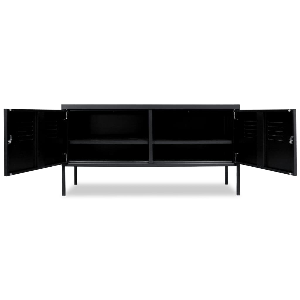 Έπιπλο Τηλεόρασης Μαύρο 118 x 40 x 60 εκ.