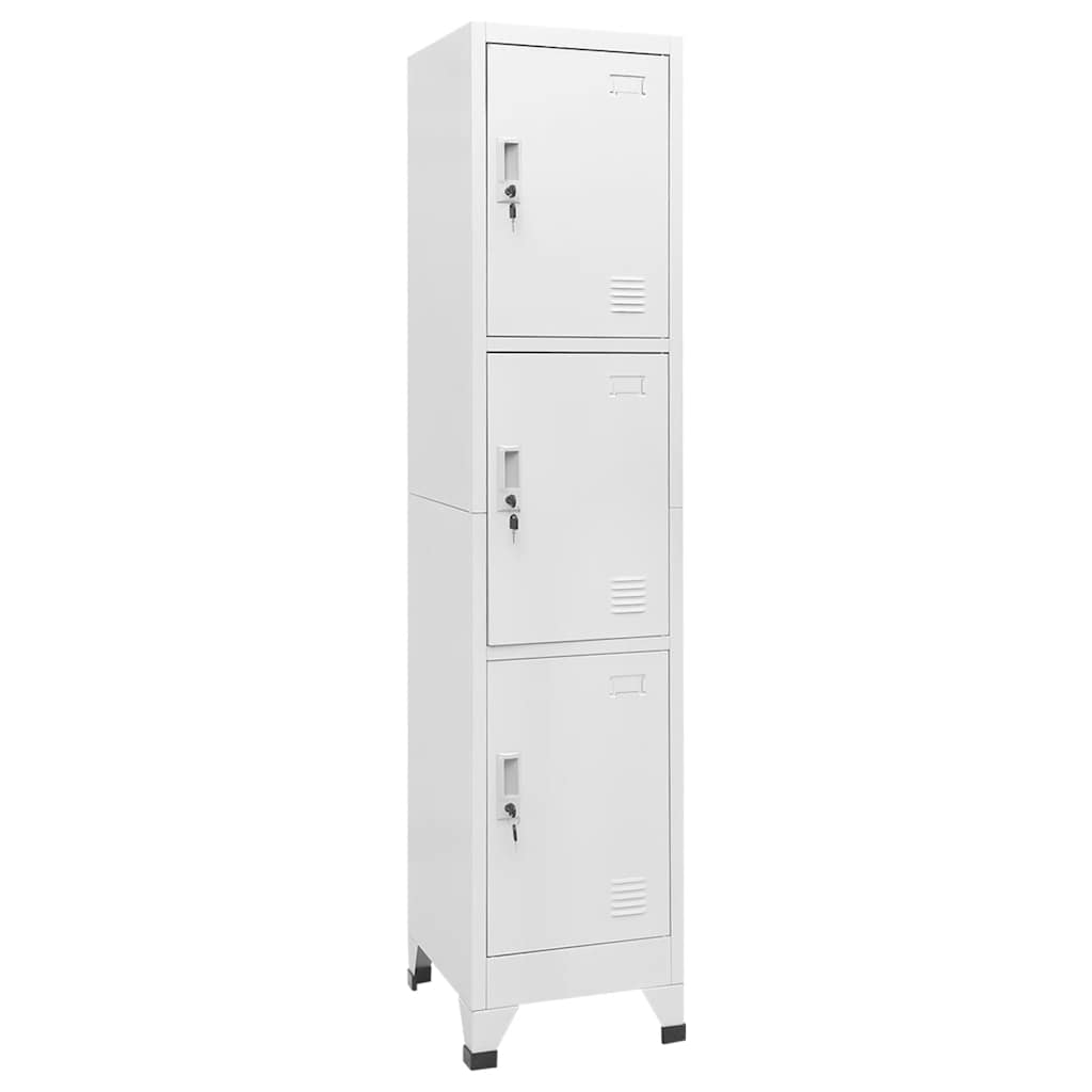 Φοριαμός 38 x 45 x 180 εκ. με 3 Τμήματα - PAKOBAZAAR