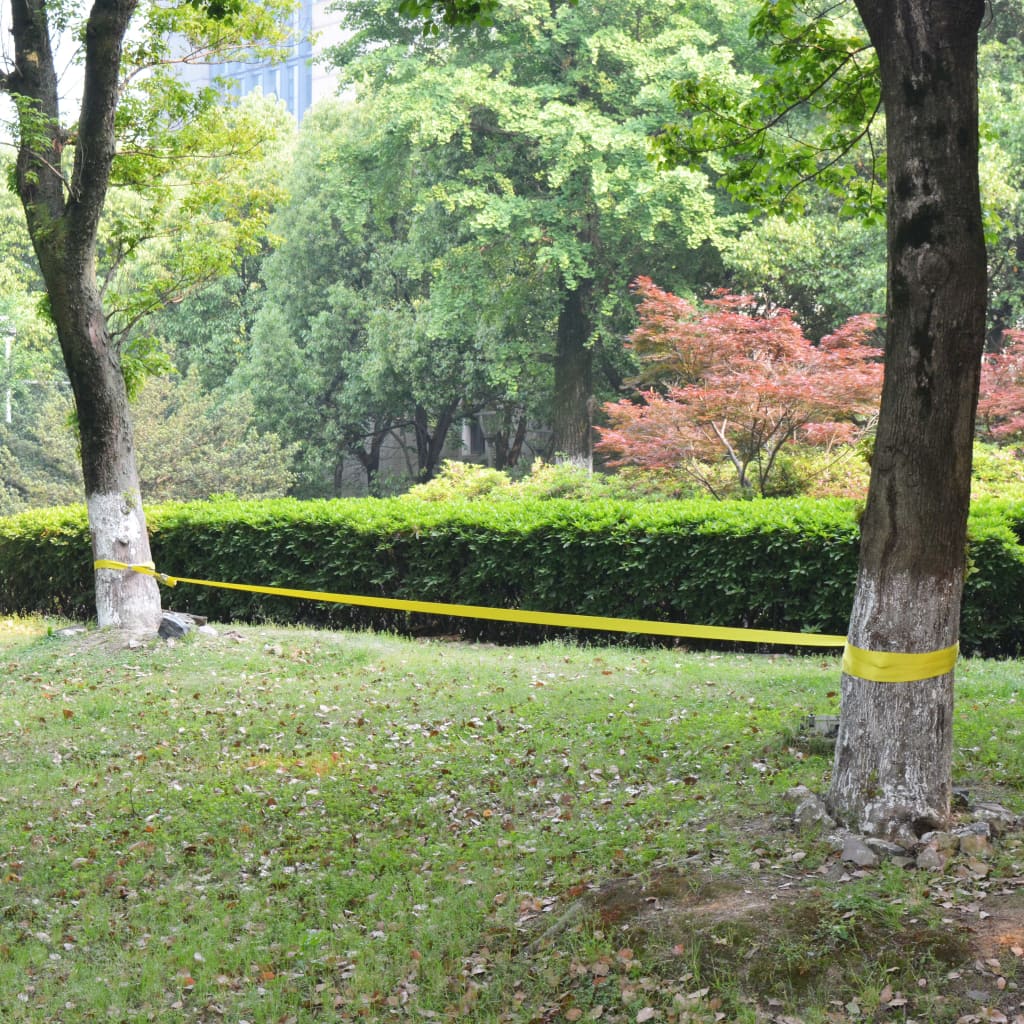 Slackline - Ιμάντας Ισορροπίας Κίτρινος 15 μ. x 50 χιλ. / 150 κ. - PAKOBAZAAR