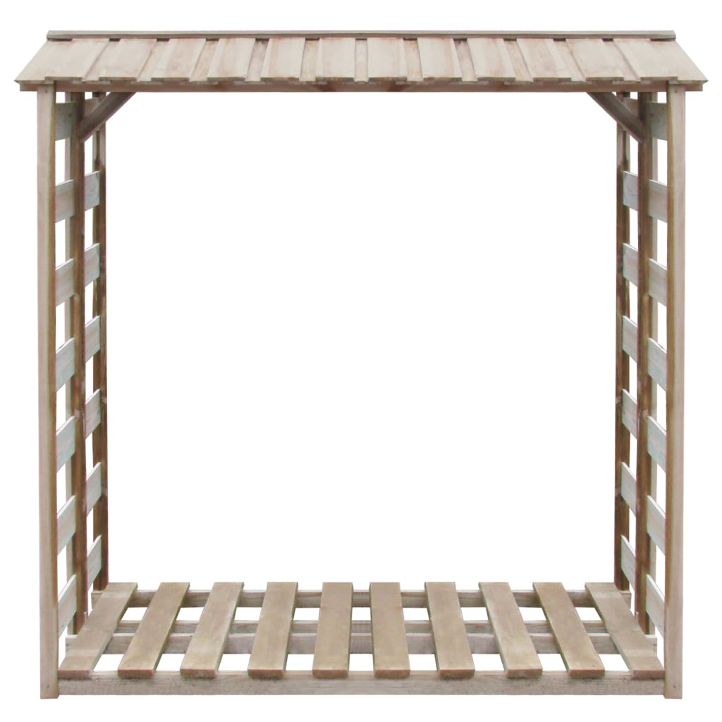 Υπόστεγο Αποθήκευσης Καυσόξυλων 150x90x176 εκ. Εμποτισμ. Πεύκο