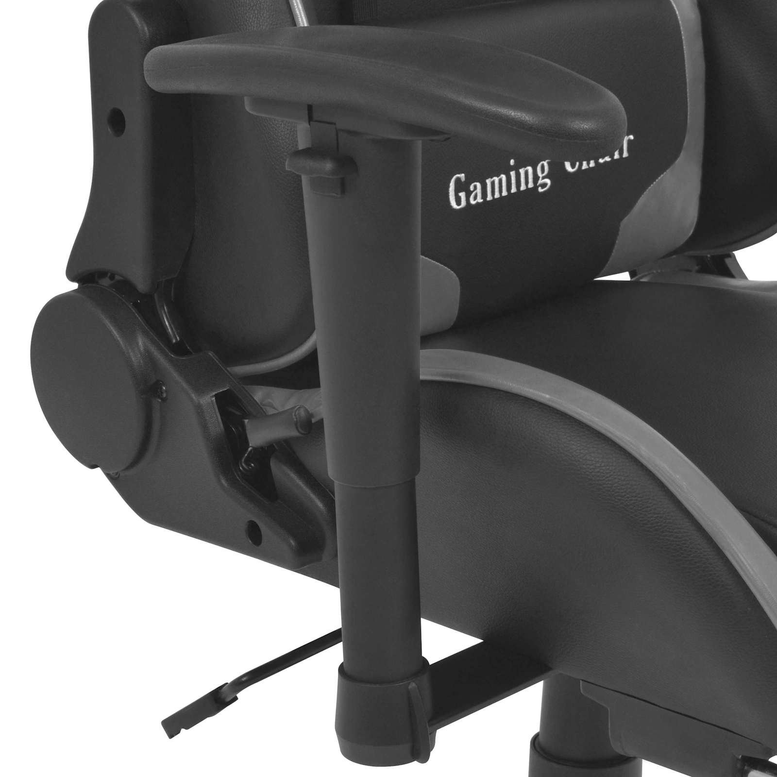 Καρέκλα Gaming Γκρι 70 x 71 x 136 εκ. Δερματίνη - Pakobazaar