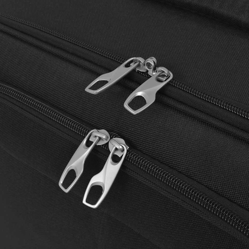 Τσάντα Επαγγελματική Τρόλεϊ Μαύρη - Pakobazaar