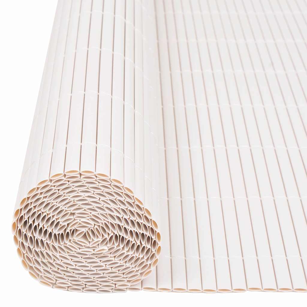 Φράχτης Κήπου Λευκό 150 x 300 cm PVC