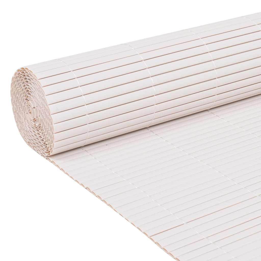 Φράχτης Κήπου Λευκό 150 x 300 cm PVC