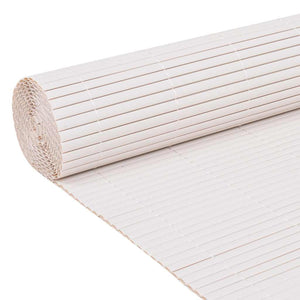 Φράχτης Κήπου Λευκό 150 x 300 cm PVC