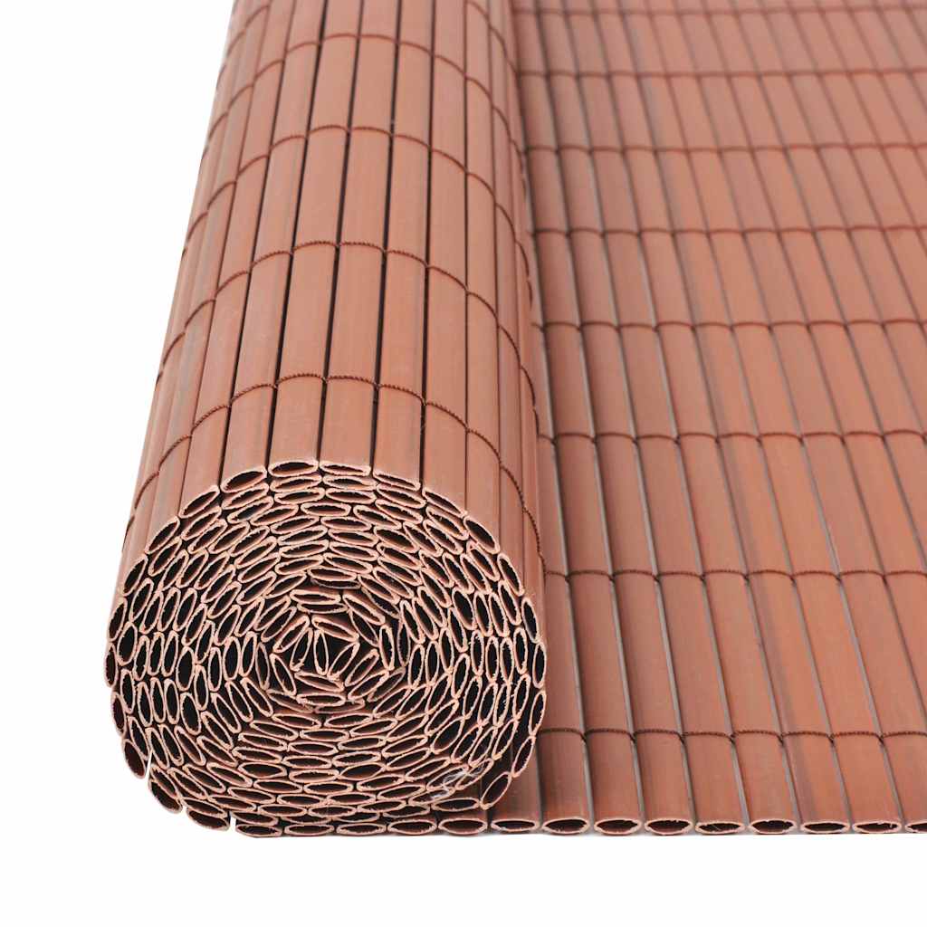 Φράχτης Κήπου Καφέ 150 x 300 cm PVC