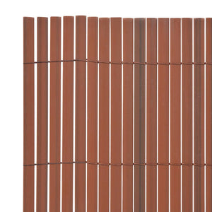 Φράχτης Κήπου Καφέ 150 x 300 cm PVC