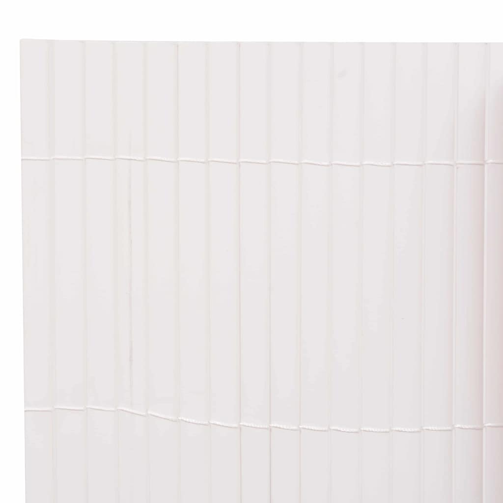 Φράχτης Κήπου Λευκό 150 x 500 cm PVC