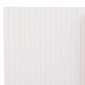 Φράχτης Κήπου Λευκό 150 x 500 cm PVC