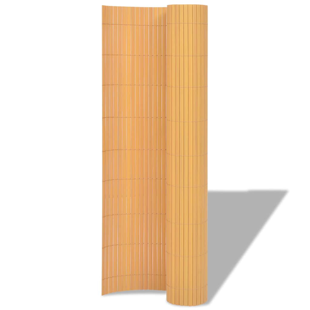 Φράχτης Κήπου Κίτρινο 150 x 500 cm PVC