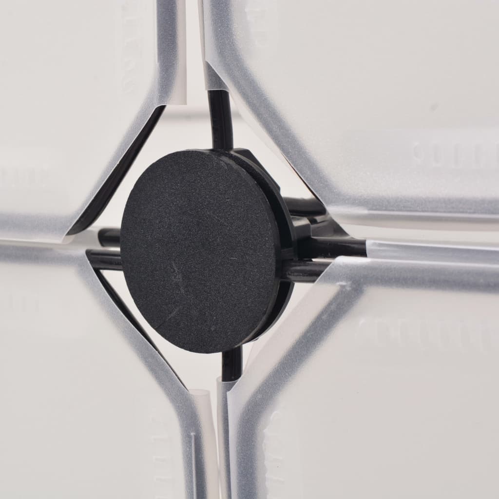 Παπουτσοθήκη Αλληλοσυνδεόμενη 12 Τμημάτων Λευκή - PAKOBAZAAR