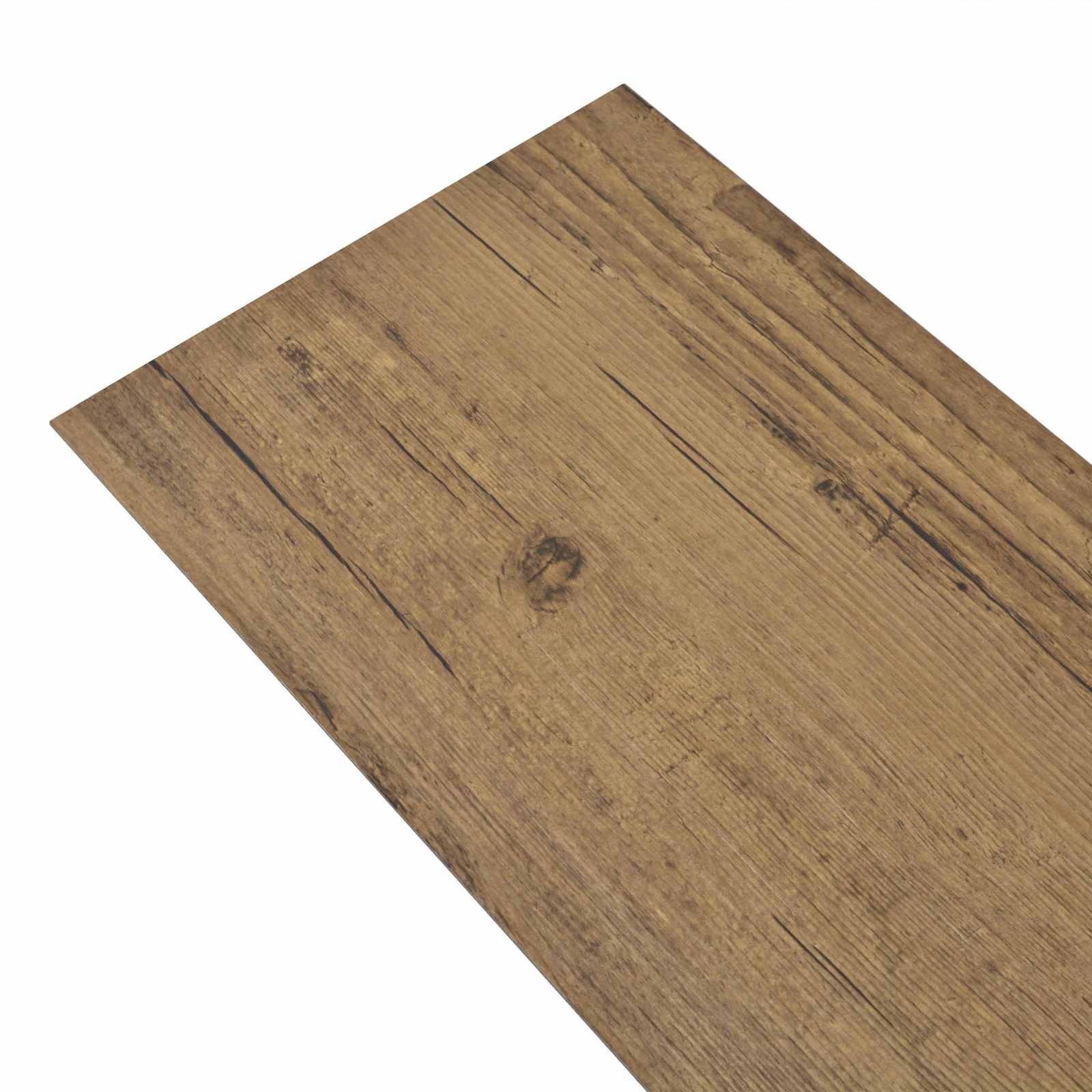 Πλάκες Δαπέδου 18 pcs Καρυδιά Καφέ 5,26 τ.μ. PVC - Pakobazaar