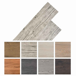 Πλάκες Δαπέδου 18 pcs Γκρι 5,26 τ.μ. PVC - Pakobazaar