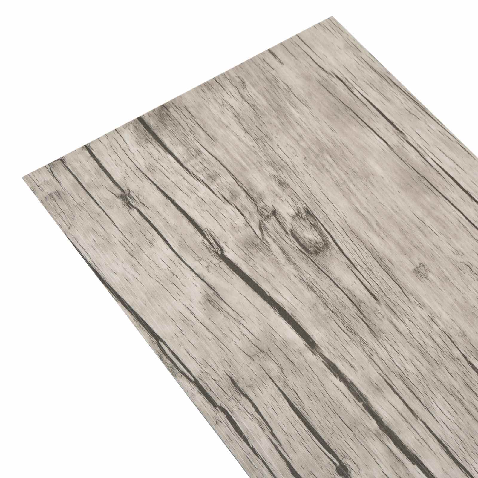 Πλάκες Δαπέδου 18 pcs Γκρι 5,26 τ.μ. PVC - Pakobazaar