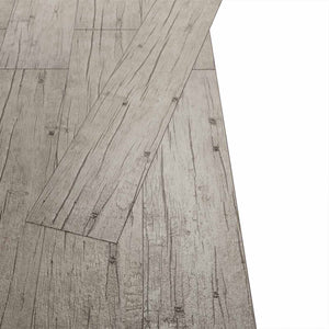 Πλάκες Δαπέδου 18 pcs Γκρι 5,26 τ.μ. PVC - Pakobazaar